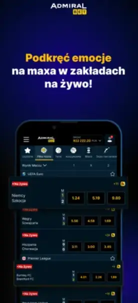 Rejestracja w kasynie ADMIRALBET
